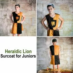 Tabardo Heráldico De Sobrevesta Con Diseño De León Rampante Escocés Para Niños Y Adultos -Armadura Ventas 25854 pattern 2