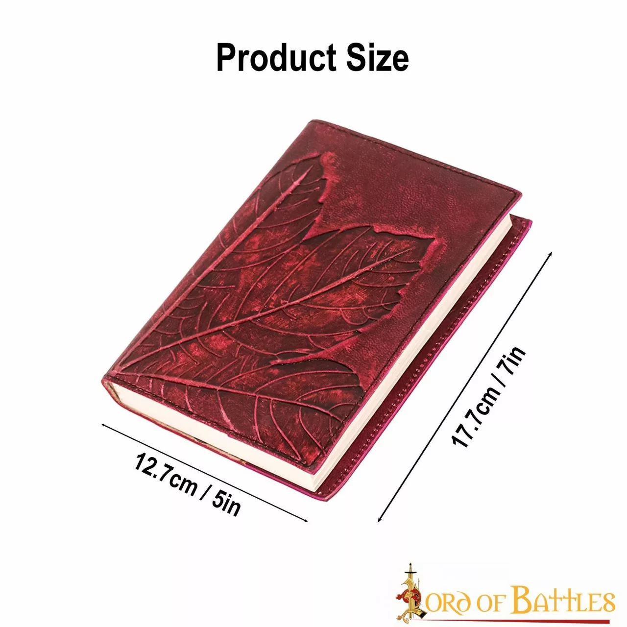 Diario De Cuero Fantasía Forma Artesanal Notas De Diario De Cuero Auténtico 5 Diario De Cuero Fantasía Forma Artesanal Notas De Diario De Cuero Auténtico - Imagen 3