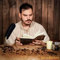 Mano De Fatima Diario De Notas Hecho A Mano En Piel Auténtica -Armadura Ventas 25886 7