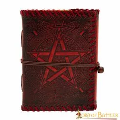 Diario Hecho A Mano Pentáculo Diario De Notas Hecho A Mano En Piel Auténtica -Armadura Ventas 25888 2