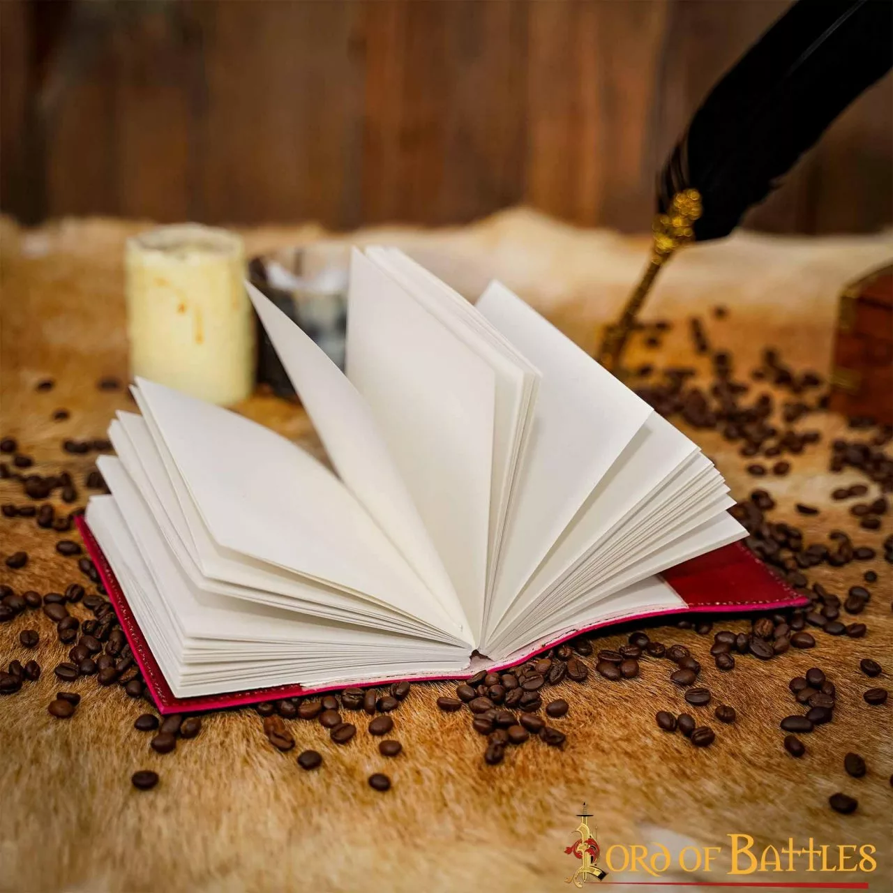 Diario Medieval Pentáculo De Cuero Auténtico Hecho A Mano Diario Notas 8 Diario Medieval Pentáculo De Cuero Auténtico Hecho A Mano Diario Notas - Imagen 6