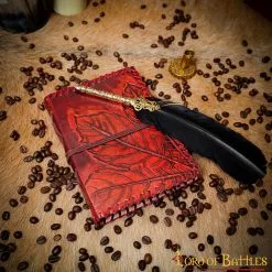 Diario De Fantasía Hecho A Mano Con Diseño De Hojas En Relieve Notas De Diario De Cuero Auténtico 13 Diario De Fantasía Hecho A Mano Con Diseño De Hojas En Relieve Notas De Diario De Cuero Auténtico -Armadura Ventas 25891 6