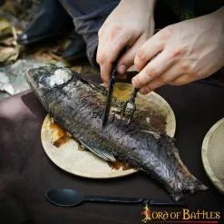 Juego De Cubiertos Rústicos De Acero Inoxidable Funcionales Para Campamento -Armadura Ventas 25913CBR 4