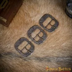Hebilla De Cinturón Ornamentada Accesorio Para Cinturón Grande De Latón Antiguo Juego De 3 -Armadura Ventas 25947 3 pcs 4