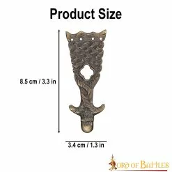 Juego De 5 Accesorios Para Cinturón De Cuero De Latón Antiguo Renaissance Belt End Chape 10 Juego De 5 Accesorios Para Cinturón De Cuero De Latón Antiguo Renaissance Belt End Chape -Armadura Ventas 25948 5 pcs 3