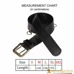 Cinturón Medieval De Fantasía 12 Cinturón Medieval De Fantasía -Armadura Ventas 26058BK 3