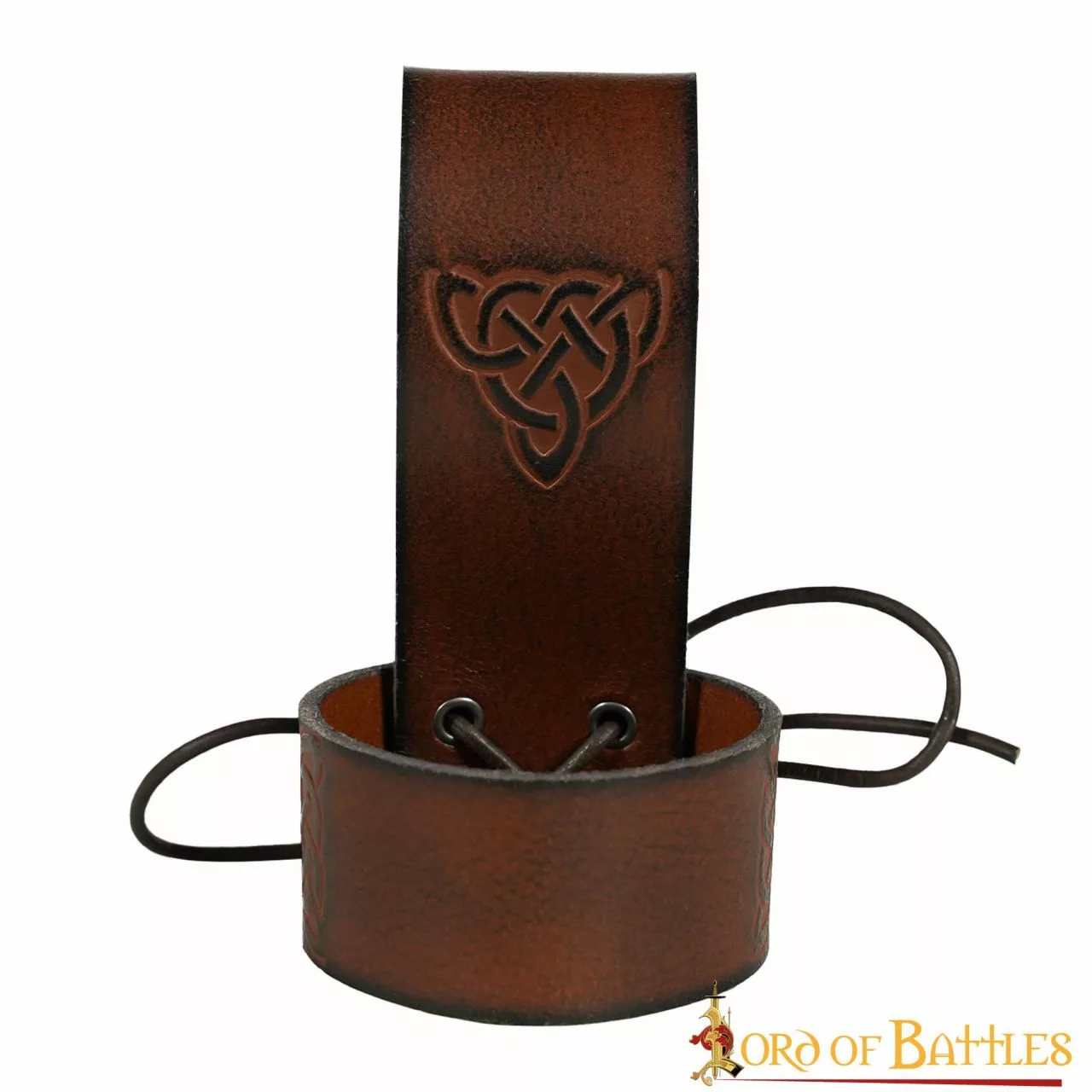 Funda De Piel Auténtica Con Nudos Celtas En Relieve 4 Funda De Piel Auténtica Con Nudos Celtas En Relieve - Imagen 2