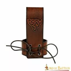 Funda De Piel Auténtica Con Nudos Celtas En Relieve 10 Funda De Piel Auténtica Con Nudos Celtas En Relieve -Armadura Ventas 26067BR 4