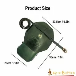 Faldones De Cuero Con Diseño En Relieve Del Reino De Mercia 10 Faldones De Cuero Con Diseño En Relieve Del Reino De Mercia -Armadura Ventas 26075GR 3