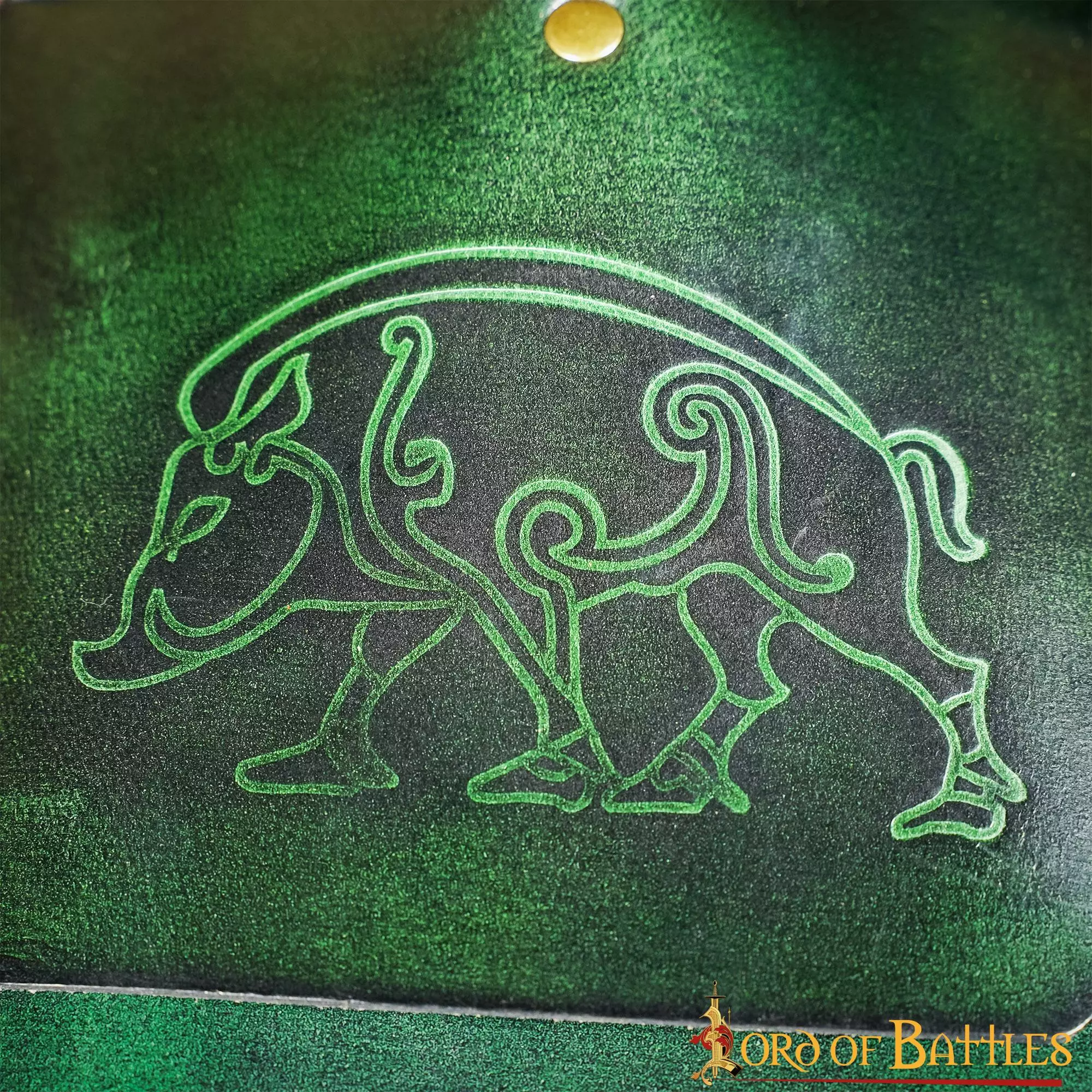 Faldones De Cuero Con Diseño En Relieve Del Reino De Mercia 7 Faldones De Cuero Con Diseño En Relieve Del Reino De Mercia - Imagen 5