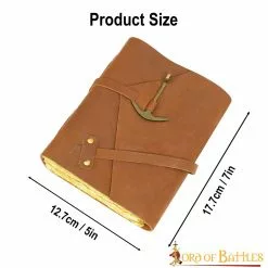 Diario De Cuero Auténtico The Seafarer -Armadura Ventas 26083BR 3