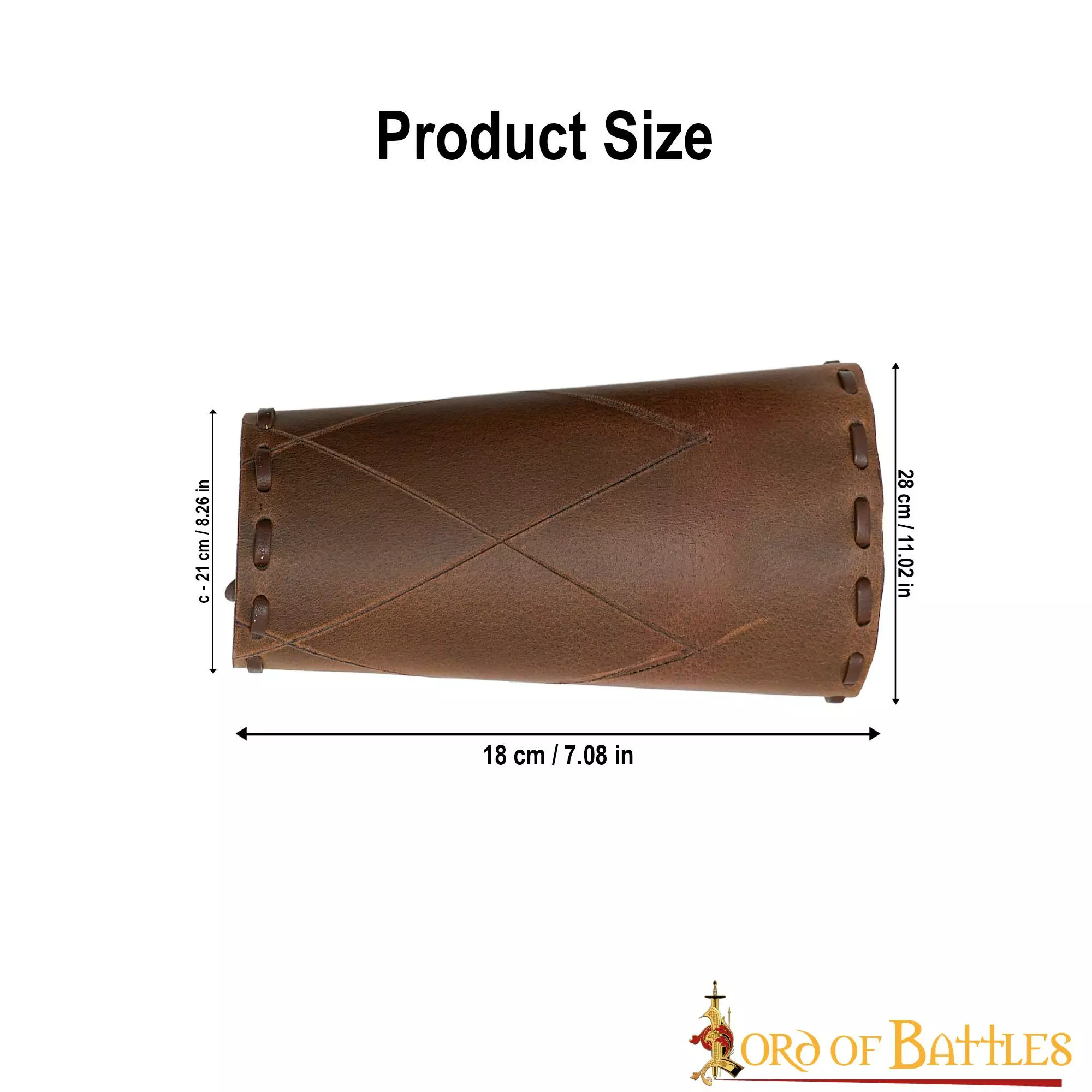 El Leñador Brazaletes De Cuero Para LARP Cosplay Y Reenactments 5 El Leñador Brazaletes De Cuero Para LARP Cosplay Y Reenactments - Imagen 3