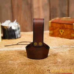 Soporte De Cuerno Artesanal Con Diseño De Nudo Celta En Relieve 13 Soporte De Cuerno Artesanal Con Diseño De Nudo Celta En Relieve -Armadura Ventas 26087BRS 8