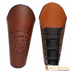 Brazales De Piel Auténtica De Dragón Nórdico -Armadura Ventas 26090BR 2