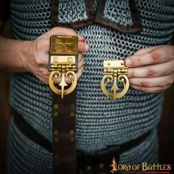 Hebilla De Latón Puro Para Cinturones Romanos -Armadura Ventas 26133BS 2