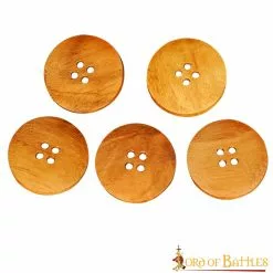 Juego De 5 Botones De Madera Artesanales 8 Juego De 5 Botones De Madera Artesanales -Armadura Ventas 26143 5pcs 1