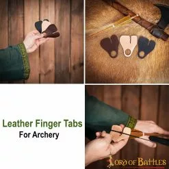 Juego De 3 Lengüetas / Protectores De Dedos De Cuero Auténtico Para Tiro Con Arco 13 Juego De 3 Lengüetas / Protectores De Dedos De Cuero Auténtico Para Tiro Con Arco -Armadura Ventas 26157 3pcs pattern 2