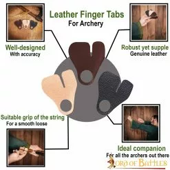 Juego De 3 Lengüetas / Protectores De Dedos De Cuero Auténtico Para Tiro Con Arco 12 Juego De 3 Lengüetas / Protectores De Dedos De Cuero Auténtico Para Tiro Con Arco -Armadura Ventas 26157 3pcs pattern1