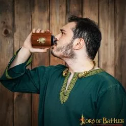 Porta Latas Artesanal Con Decoración Heráldica De águila -Armadura Ventas 26159BR 3