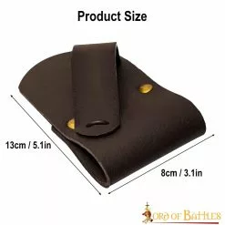 Rana De Cuero Auténtica Hecha A Mano Para Espadas De Madera -Armadura Ventas 26161BR 3