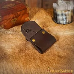 Rana De Cuero Auténtica Hecha A Mano Para Espadas De Madera -Armadura Ventas 26161BR 8