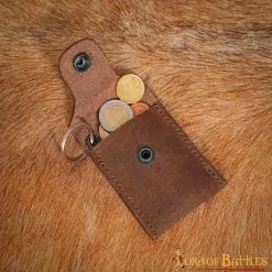 Llavero Monedero De Piel Auténtica Hecho A Mano -Armadura Ventas 26163BR 6