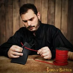 Rollo De Cordón De Cuero Rojo De 50 Metros -Armadura Ventas 26170R 3