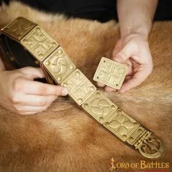 Decoración Romana De Latón Puro Con Motivos Florales 8 Decoración Romana De Latón Puro Con Motivos Florales -Armadura Ventas 26180BS 3pcs 4