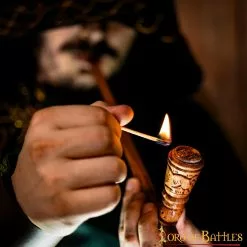 Pipa De Madera Del Aventurero Del Oeste -Armadura Ventas 26194 2 2