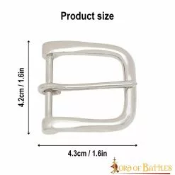 Hebilla Clásica De Acero -Armadura Ventas 26288 2