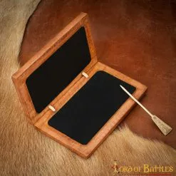 Tableta De Cera Romana Con Estilete De Latón Puro Accesorio Funcional De Madera -Armadura Ventas 26379 4