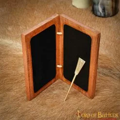 Tableta De Cera Romana Con Estilete De Latón Puro Accesorio Funcional De Madera -Armadura Ventas 26379 5