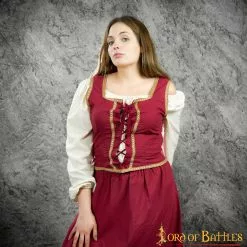 Disfraz De Camarera Medieval De Algodón