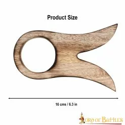 Soporte De Cuerno Medieval De Madera Hecho A Mano Con Madera Auténtica 10 Soporte De Cuerno Medieval De Madera Hecho A Mano Con Madera Auténtica -Armadura Ventas 3 1 2