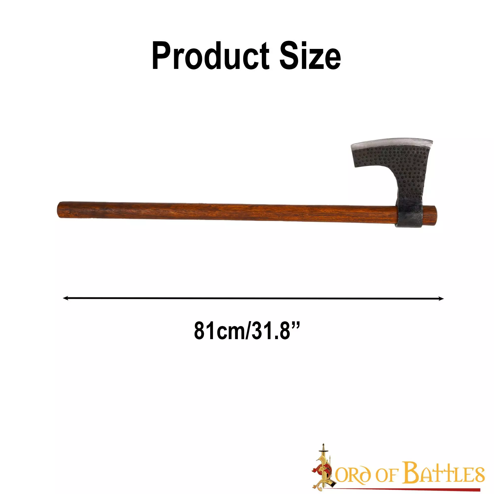 Hacha Vikinga Barbuda Con Cabeza De Acero Al Carbono Forjada A Mano 5 Hacha Vikinga Barbuda Con Cabeza De Acero Al Carbono Forjada A Mano - Imagen 3