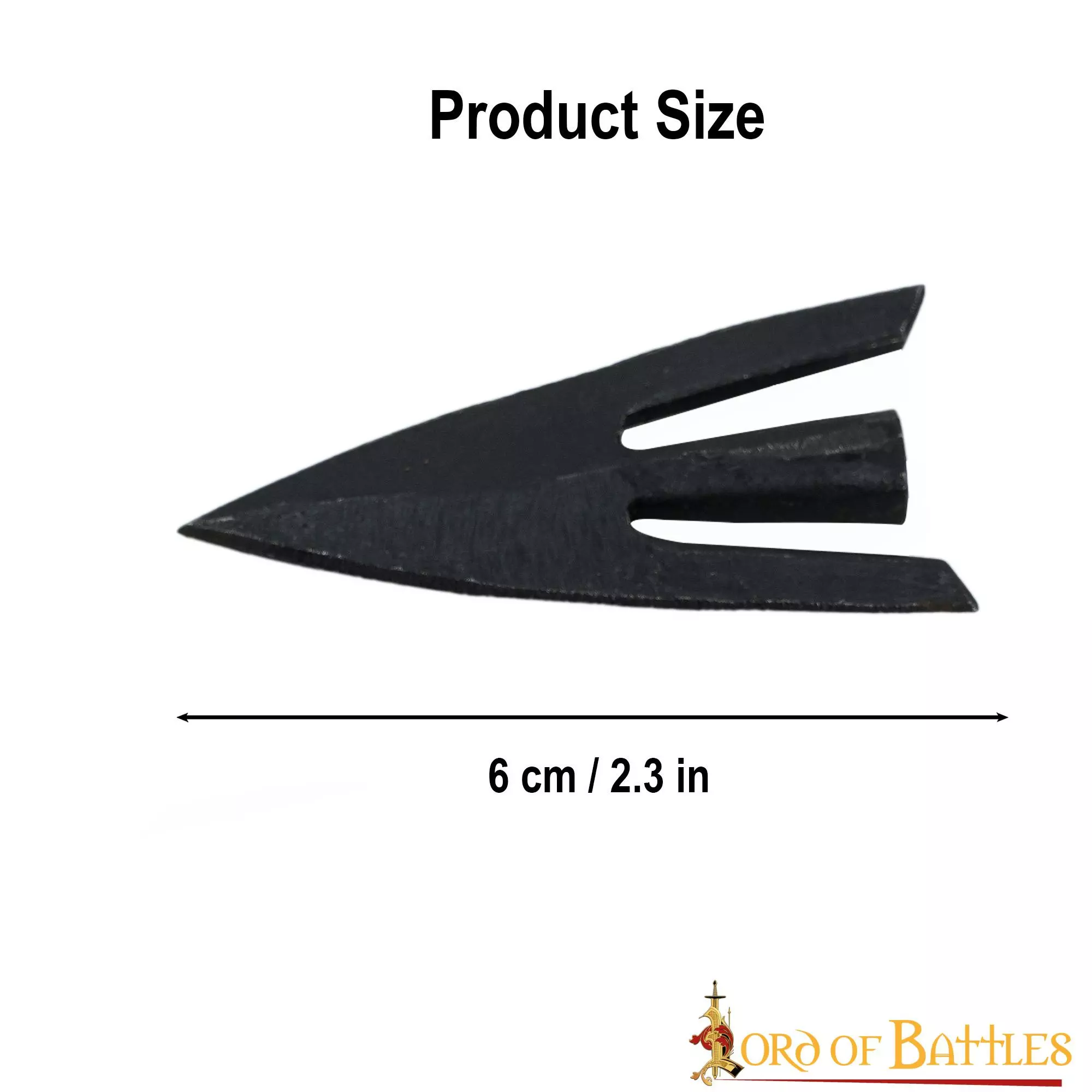 Punta De Flecha Medieval De Cola De Golondrina Con Vaina De Cuero Auténtico 5 Punta De Flecha Medieval De Cola De Golondrina Con Vaina De Cuero Auténtico - Imagen 3