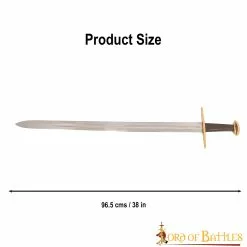 Espada Medieval Tipo XI Tipología Oakeshott Con Vaina De Cuero -Armadura Ventas 3 116