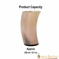 Taza De Cerveza Medieval Vikinga Hecha A Mano Con Auténtico Cuerno De Buey 10 Taza De Cerveza Medieval Vikinga Hecha A Mano Con Auténtico Cuerno De Buey -Armadura Ventas 3 118