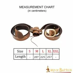 Espada Medieval De Cuero Colgante Cinturón De Cuero -Armadura Ventas 3 124 1