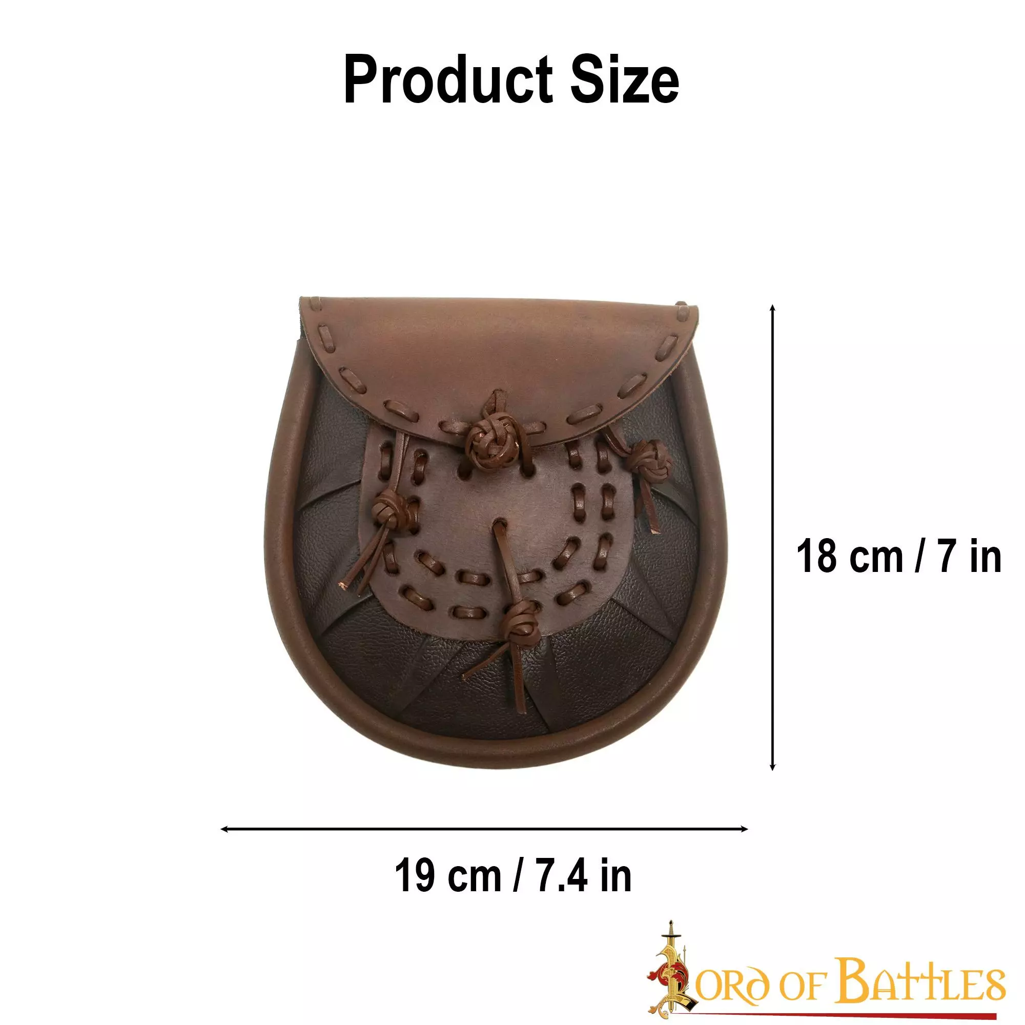 Riñonera Medieval Con Borlas Atadas 5 Riñonera Medieval Con Borlas Atadas - Imagen 3