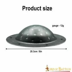 Umbo Rústico De Acero Funcional Para Escudos Vikingos O Celtas 10 Umbo Rústico De Acero Funcional Para Escudos Vikingos O Celtas -Armadura Ventas 3 149