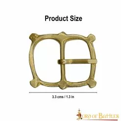 Juego De 5 Hebillas Lisas De Latón Macizo Puro 10 Juego De 5 Hebillas Lisas De Latón Macizo Puro -Armadura Ventas 3 160