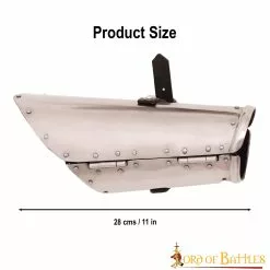 Brazales De Guerrero Armadura Medieval Hecha A Mano Calibre 16 11 Brazales De Guerrero Armadura Medieval Hecha A Mano Calibre 16 -Armadura Ventas 3 185