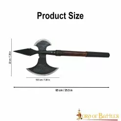 Hacha Medieval De Fantasía Inspirada En Las Alabardas Bajomedievales -Armadura Ventas 3 186 1