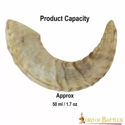 Cuerno Para Beber Vikingo Con Textura Natural Hecho A Mano Cuerno De Oveja Auténtico 10 Cuerno Para Beber Vikingo Con Textura Natural Hecho A Mano Cuerno De Oveja Auténtico -Armadura Ventas 3 2 4