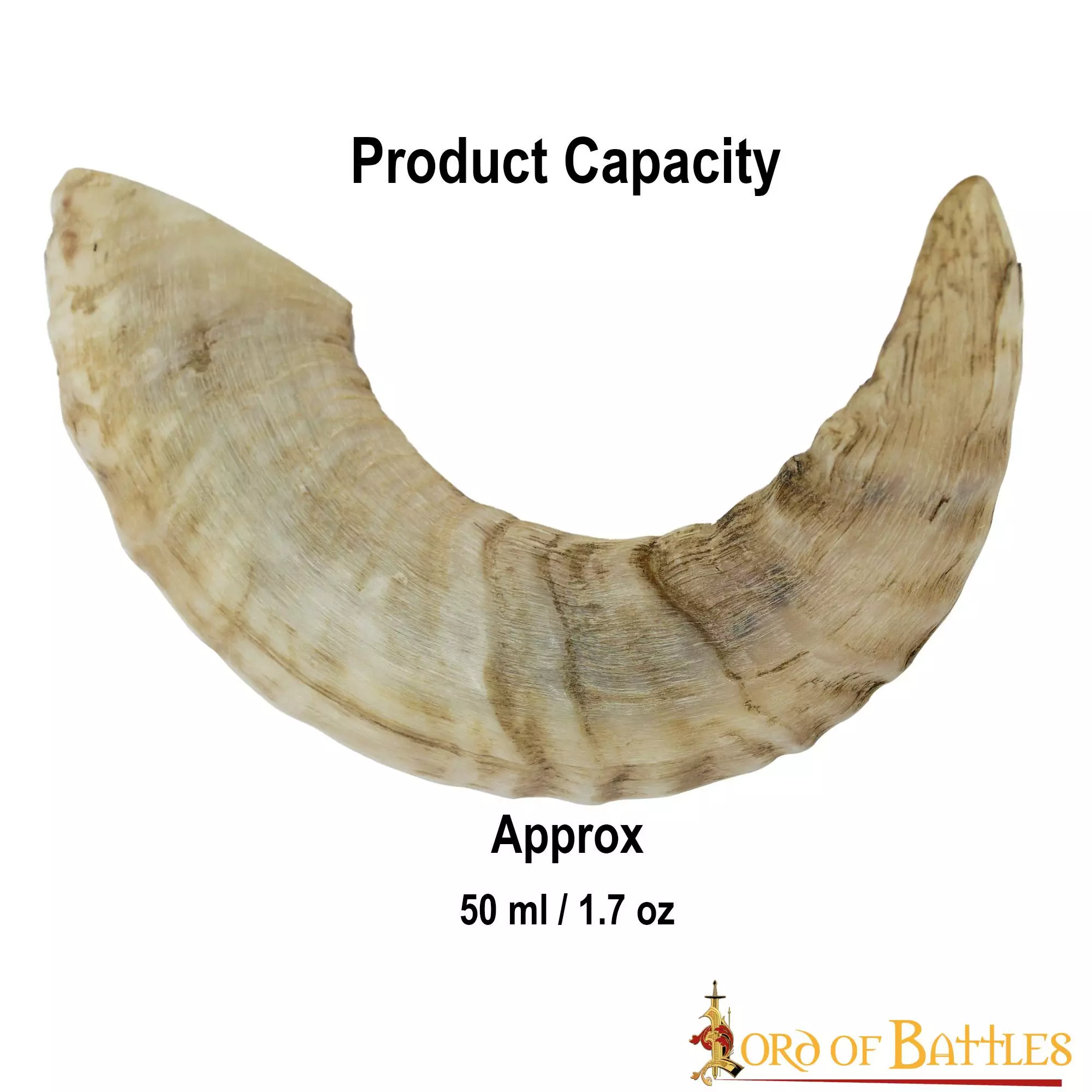 Cuerno Para Beber Vikingo Con Textura Natural Hecho A Mano Cuerno De Oveja Auténtico 5 Cuerno Para Beber Vikingo Con Textura Natural Hecho A Mano Cuerno De Oveja Auténtico - Imagen 3