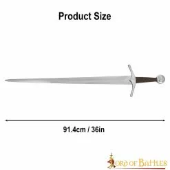 Espada Funcional De Caballero Medieval Tipo XVI Tipología Oakeshott Con Vaina De Cuero -Armadura Ventas 3 2022 06 06T104809.980