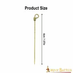 Juego De 6 Broches Medievales Funcionales De Latón Puro Para Ropa -Armadura Ventas 3 203