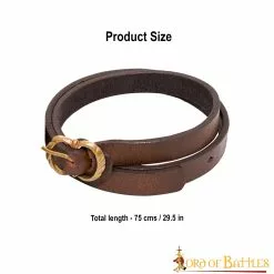 Medieval Renacimiento Cuero Genuino Pierna Ligas 10 Medieval Renacimiento Cuero Genuino Pierna Ligas -Armadura Ventas 3 209