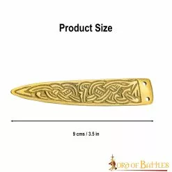 Cinturón De Latón Macizo Con Nudos Celtas Chape Accesorio Funcional Para Ropa 10 Cinturón De Latón Macizo Con Nudos Celtas Chape Accesorio Funcional Para Ropa -Armadura Ventas 3 216